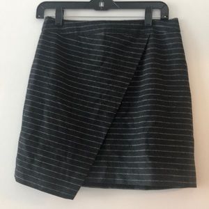 Madewell Striped Navy Skirt !